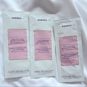 5/25✨pomegranate face mask 3pc